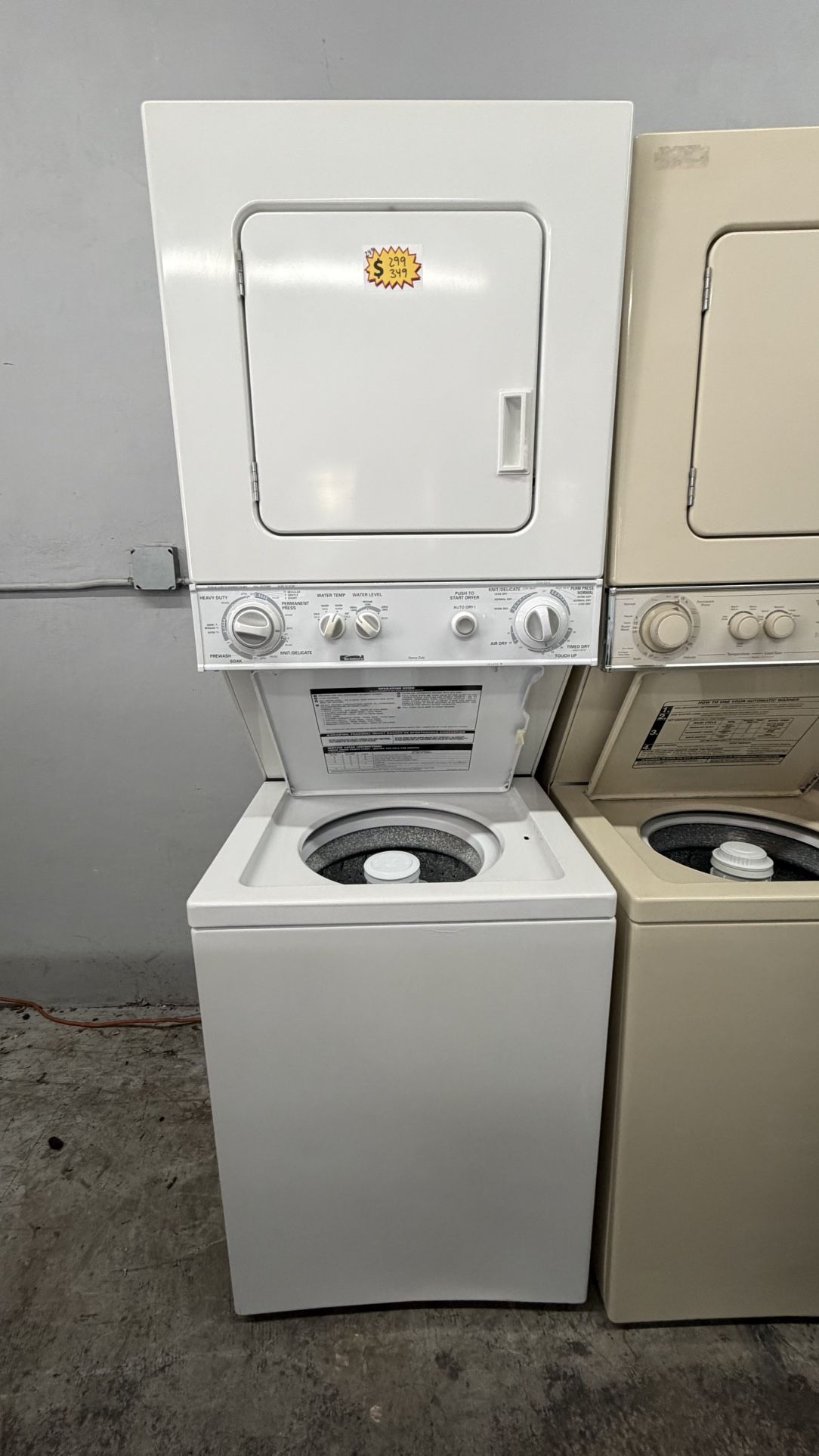 KENMORE 24” WASHER AND DRYER STACKABLE
