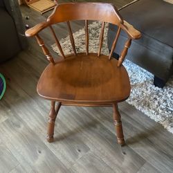 Vintage Solid Wood Chair 