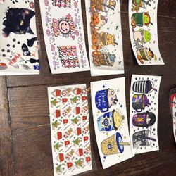 $5 Each.      Stickers …..