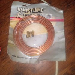 Handi-plumb Copper tubing 