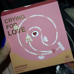 CRYBABY Crying For Love Series Phone Charm Blind Box