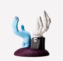 Jack Skellington & Sally Hands Pedestal