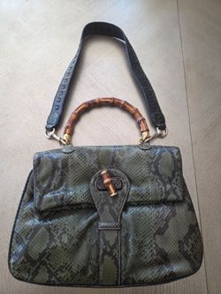 GUCCI BAMBOO AUTHENTIC LARGE
