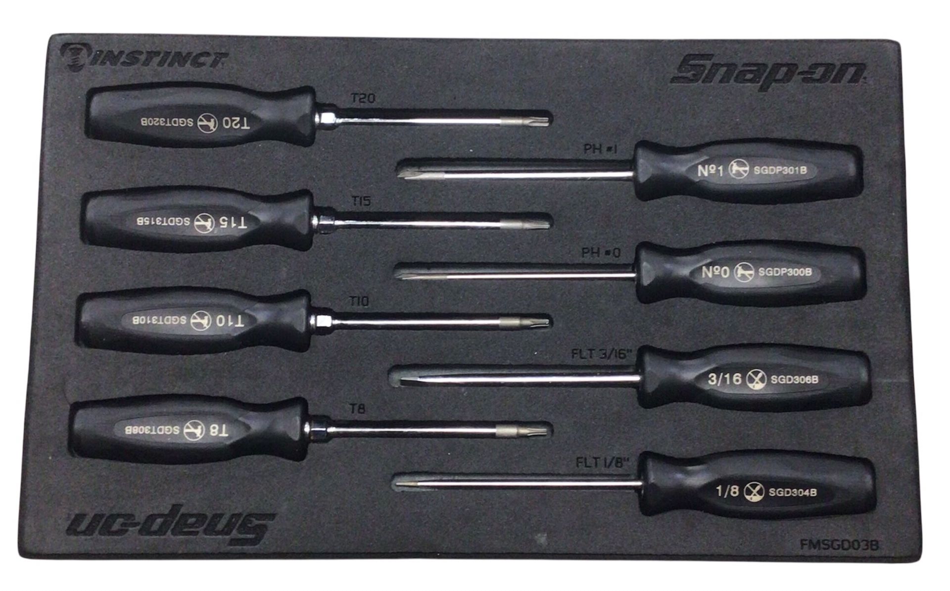 Snap On Tools Instinct Mini Screwdriver FMSGD038 