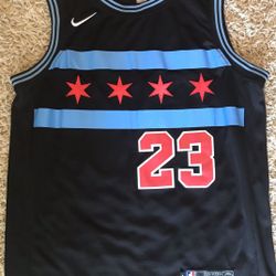 Michael Jordan city edition away jersey xl