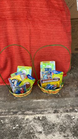 2 Easter Baskets For Boys