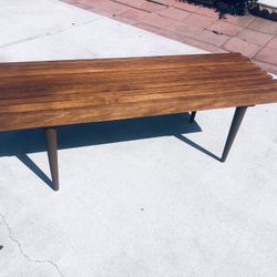 Mid Century Coffee Table  or Bench 