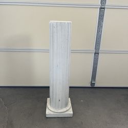 Vintage Wooden Pedestal