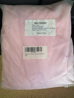 Pink Princess Bed Canopy Twin Size