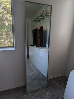 Floor length mirror