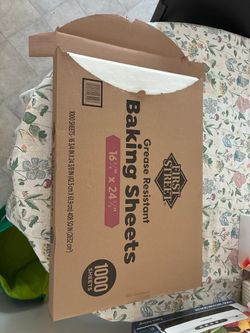 Baking sheets almost full (950+)
