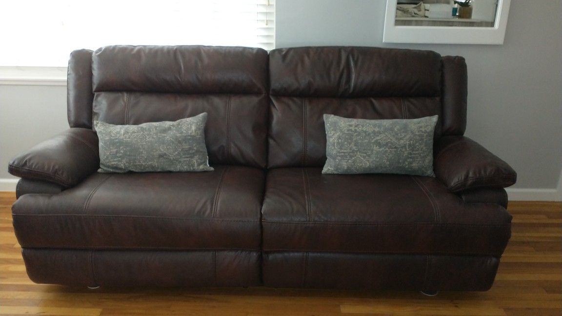Leather Motion Sofa
