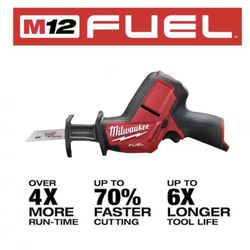 M12 FUEL 12V Lithium-lon Brushless Cordless HackZall Reciprocating Saw