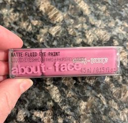 NEW ABOUT FACE MATTE FLYID EYE PAINT IN DIONYSUS FULL SIZE $5!