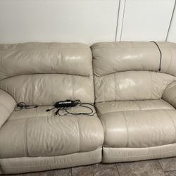 Leather Couch 