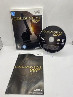 GoldenEye 007 (Nintendo Wii, 2010) • Complete CIB W/ Manual Tested Working