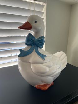 Duck Cookie Jar