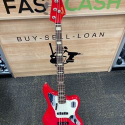 FENDER JAPAN 2008 BASS JAB J-CRAFT CANDY APPLE RED ELECTRIC BASS GUITAR