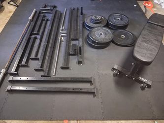 Weights + Include Bench + Squat Rack