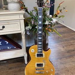 Les Paul Hammett Greeny Style Electric Guitar 