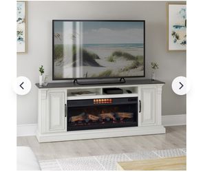 Tresanti Eloise 74inch Fireplace Console 