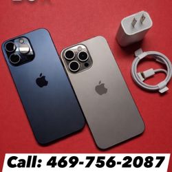 iPhone 15 Pro Max 256GB Unlocked With Free 3 months PrePaid Plan🥳