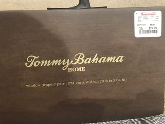 Tommy Bahama window drapes curtains $15