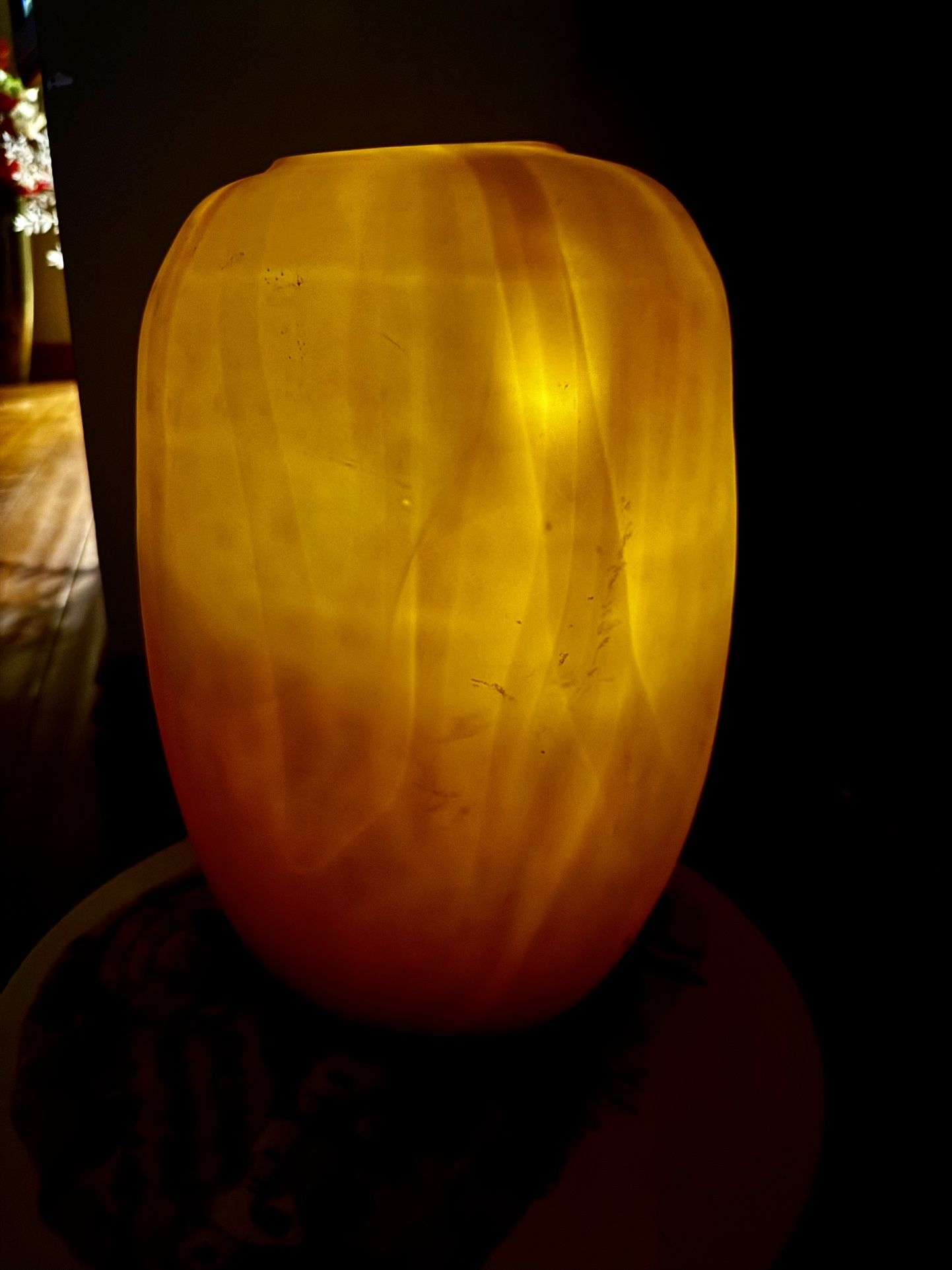 Beautiful Murano Glass Style Flower Vase/ Candle Holder/ Multipurpose, Check Picture To Compare Retail Price. 