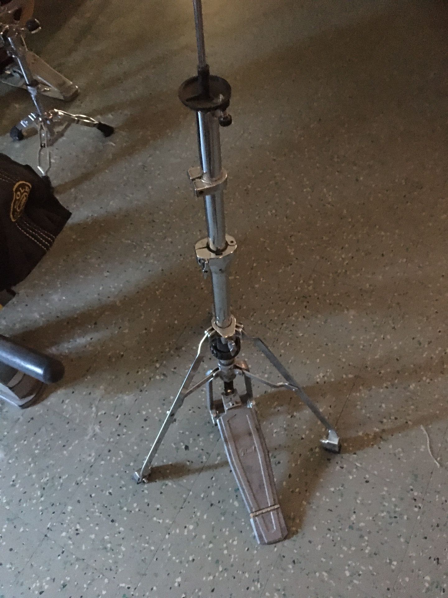 Two cymbals stands