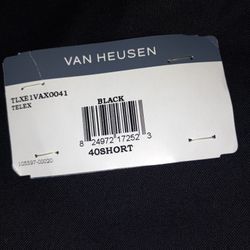 Men's Black VAN HEUSEN 40 SHORT