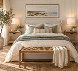 Pair Of Coastal Side Tables
