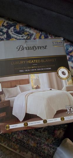 Luxury controled heated blanket
