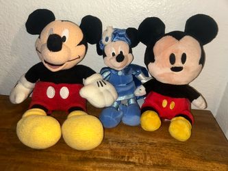 Disney New Mickey & Minnie Plushies