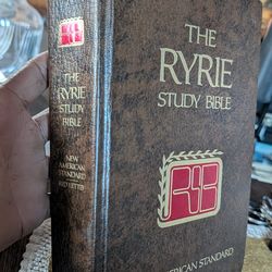 The Ryrie study Bible & pocket edition good shape