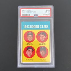 1963 Topps Rookie Stars #228 PSA 4