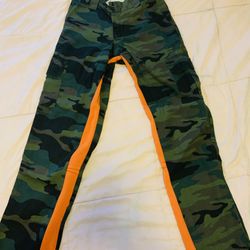 Custom Flared Camouflage Dickies Pants (Negotiable)