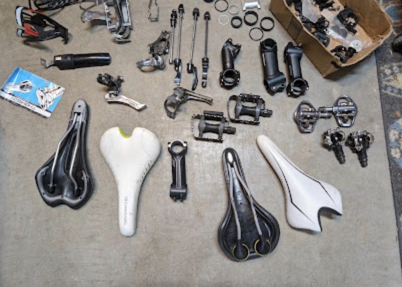 Garage Sale, High End Bike Parts, Tools, Vintage Clothing, Vintage Video Games Lots More Other - Antiques