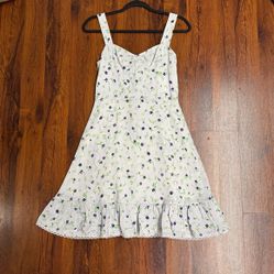 Sunday Best White Ruffled Tiered Sun Dress