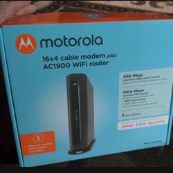 Motorola Modem/router