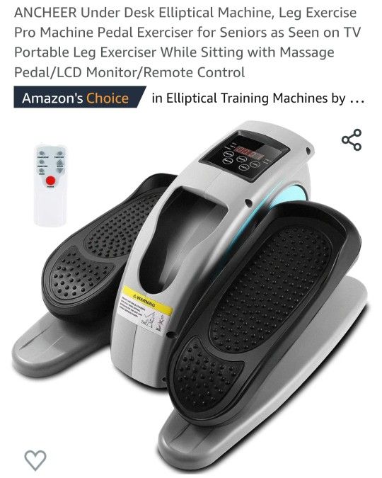 *** UNDER DESK ELLIPTICAL ***