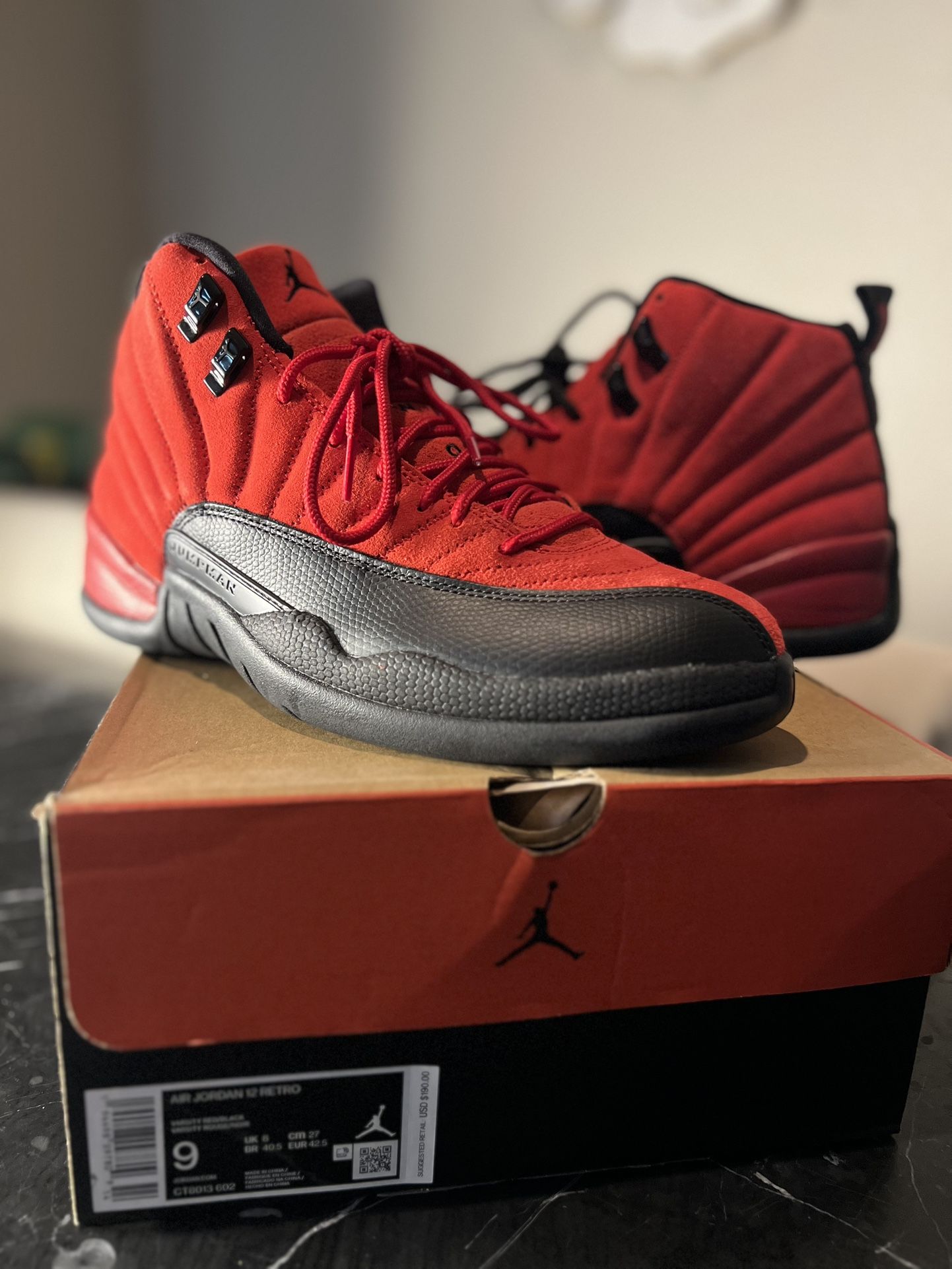 Jordan 12 Retro Reverse Flu Game