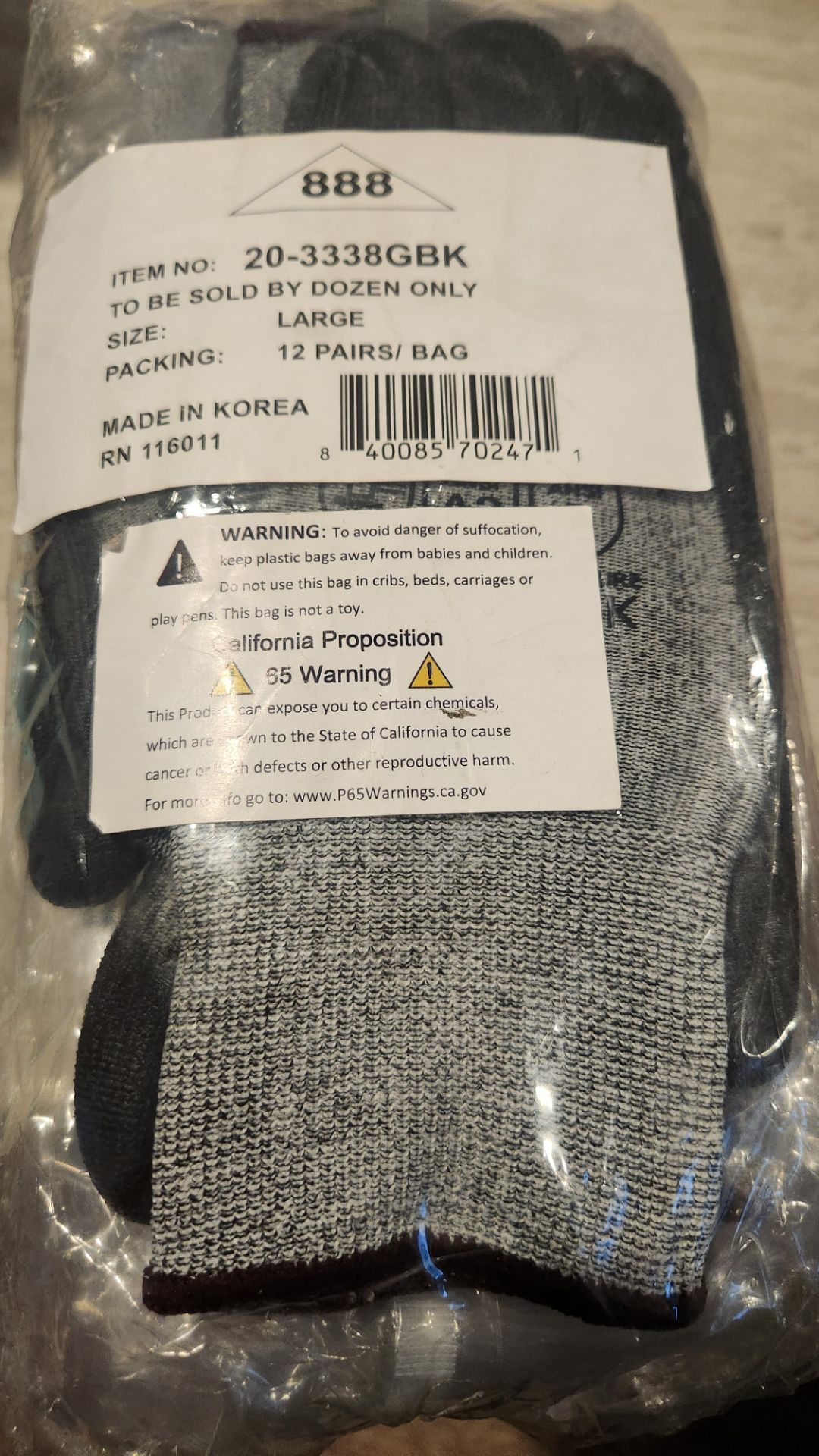 12 pack of gloves