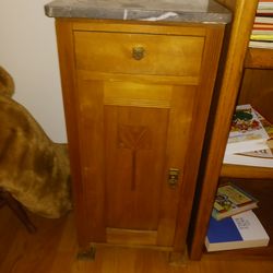 Vintage Nightstand Cabinet