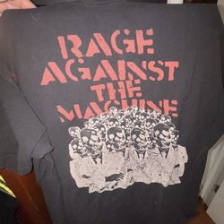 Rock 'n' roll T-shirt/ rage against the machine