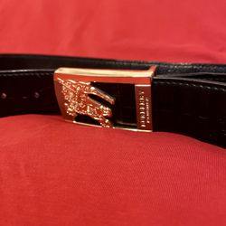 Mens Burberry Reversible Belt (32w)
