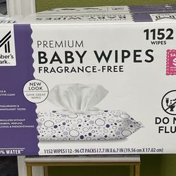 Fragrance-Free Baby Wipes. 