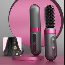 rechargeable wireless hair straightener