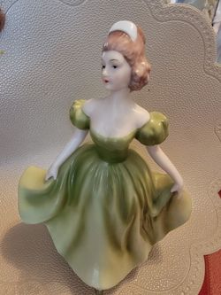 Vintage lady doll