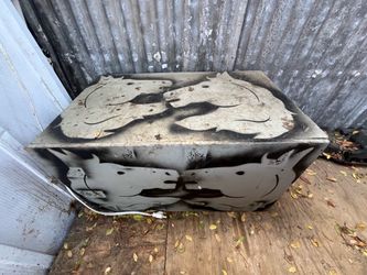 Wooden chest