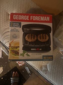 Brand new electric grill hot plate never used George Foreman grill